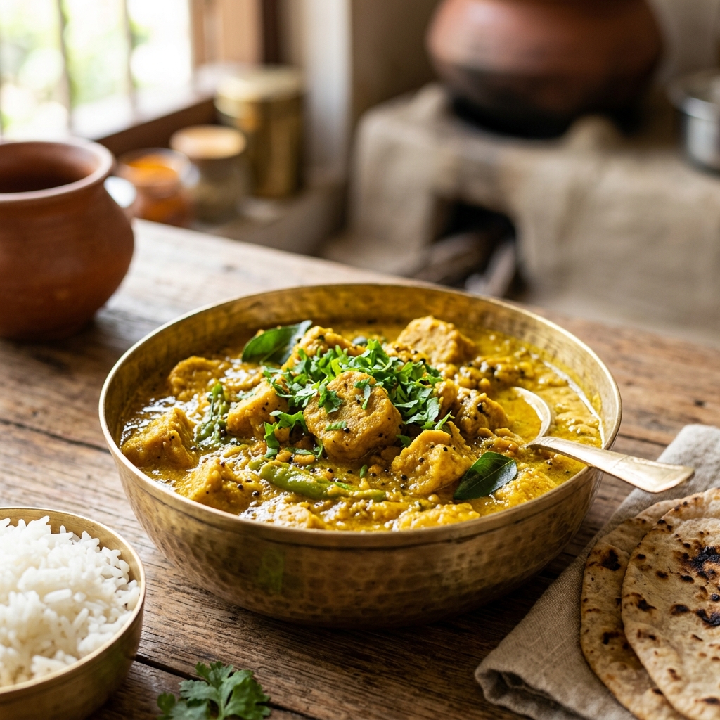 Bihari Besan Sabji (Mustard Gravy)