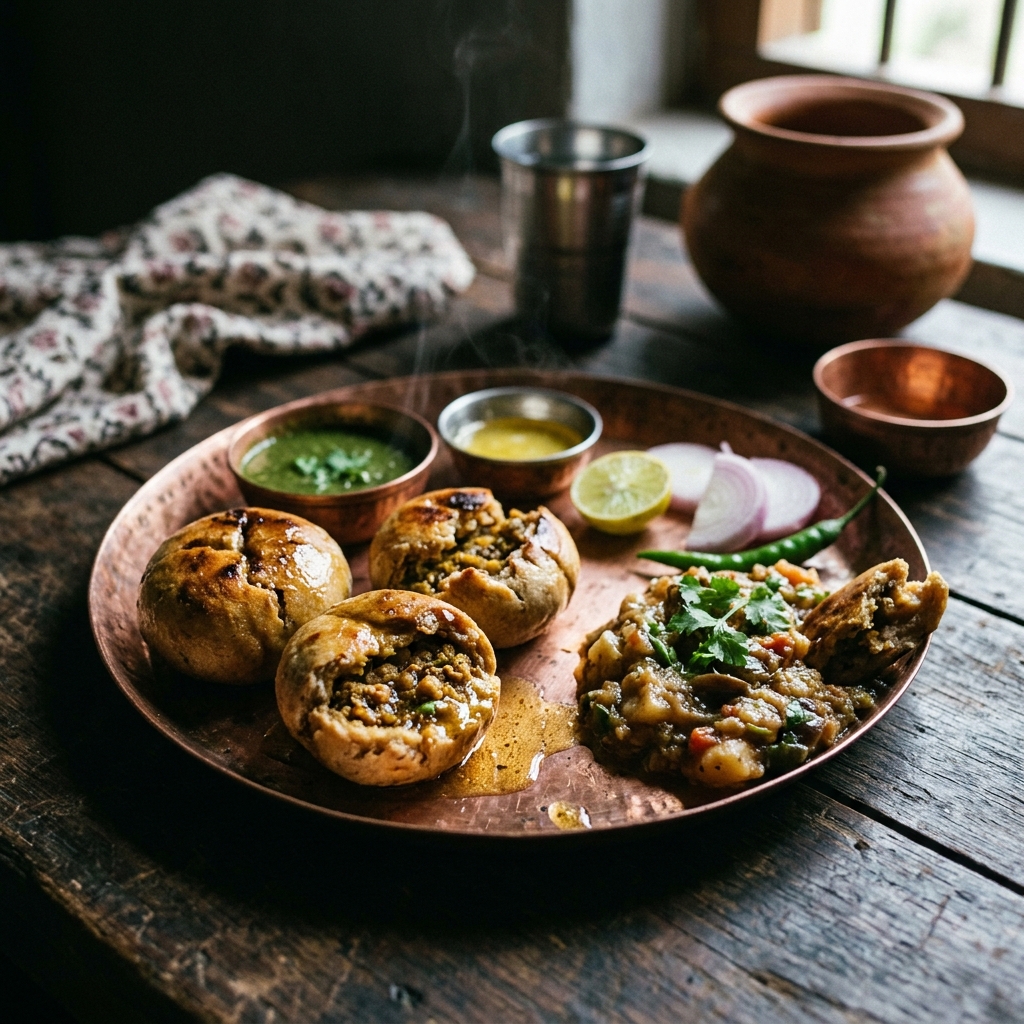 Traditional Litti Chokha
